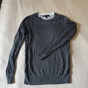Banana Republic Geometric Knit Top